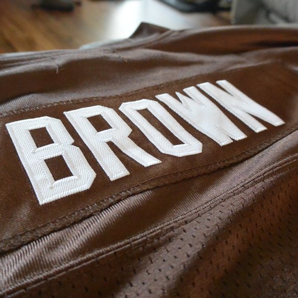 Brand NEW Jim Brown #32 Cleveland Browns Jersey Size Men's XL - Picture 8 of 10